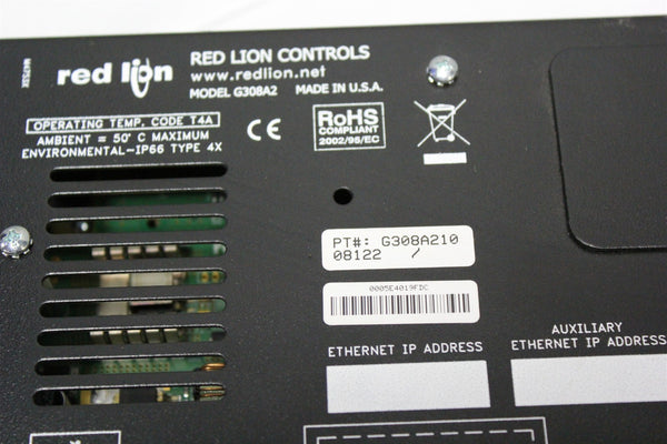 RED LION HMI OPERATOR PANEL G308A210