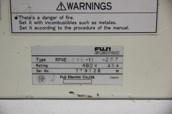 FUJU ELECTRIC RPXE0045 APR-MX POWER REGULATOR  MODULE