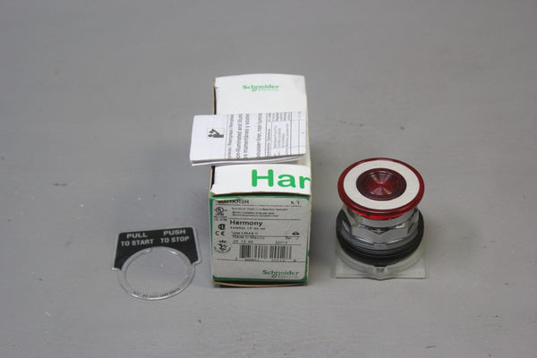 NEW SCHNEIDER RED EMERGENCY PUSHBUTTON  P/N: 9001KR9R