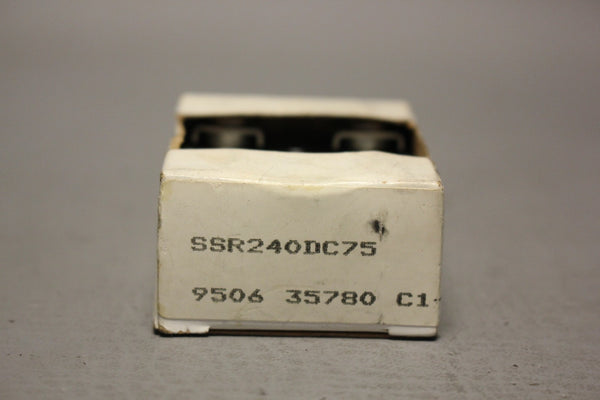 NEW OMEGA SOLID STATE RELAY SSR240DC75