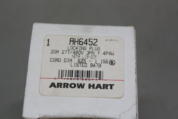 NEW ARROW HART AH6452 LOCKING PLUG