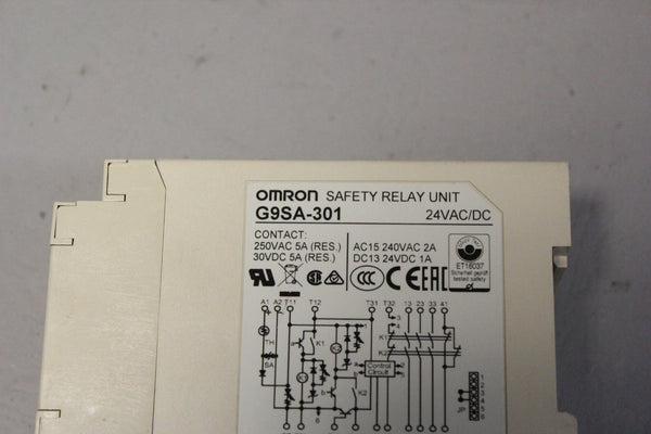 OMRON SAFETY RELAY UNIT  G9SA-301