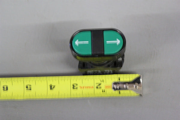ALLEN BRADLEY MOMENTARY GREEN ARROW UP & DOWN PUSHBUTTON SWITCH