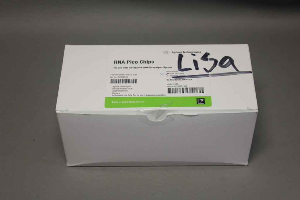 NEW BOX OF 21 AGILENT RNA PICO CHIPS FOR 2100 BIOANALYZER 5067-1524