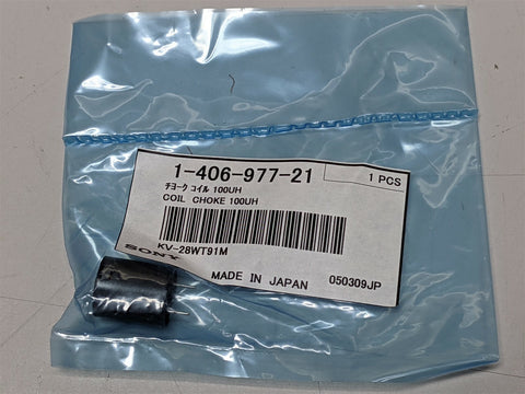 New SONY 1-406-977-21 Coil Choke 100UH Replacement Part for VCRs