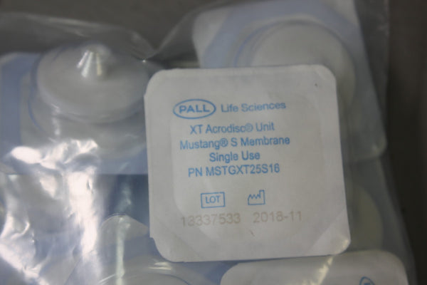 PALL XT ACRODISC UNIT W/ MUSTANG S MEMBRANE MSTGXT25S16 20 QTY