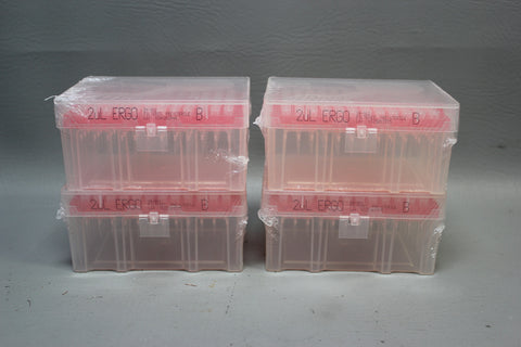 LOT 384 (4 RACKS) GENESEE SCIENTIFIC 2UL ERGO FILTERED PRE-STERILE TIPS 24-802