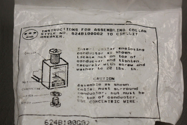 NEW WESTINGHOUSE 624B100G02 TERMINAL KIT