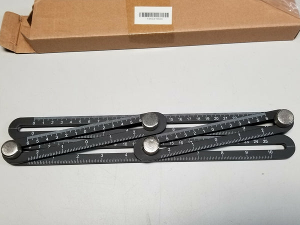 New Multi Angle Measuring Folding Aluminum Ruler 1410-E10526 Woodworking 