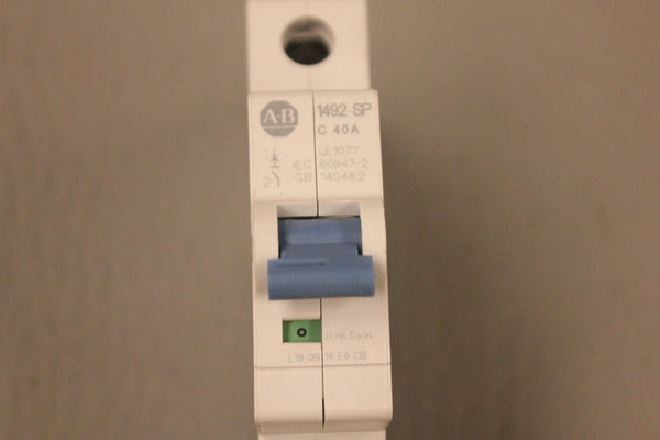 ALLEN BRADLEY 1492-SPM1C400 SER D BREAKER MODULE