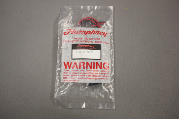 NEW HUMPHREY MICRO SOLENOID VALVE 24V Z61591 M401-37