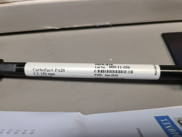 NEW DIONEX CARBOPAC PA20 PAC IC COLUMN 060142 WITH 060144