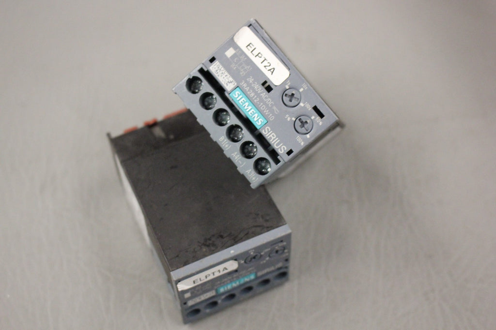 LOT OF TWO SIEMENS SIRIUS TIME RELAY 3RA2812-1DW10