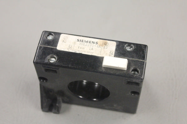 SIEMENS 3UL2201-3A CURRENT TRANSFORMER UNIT