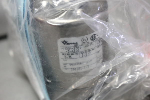 New VERSA 2-WAY STAINLESS STEEL SOLENOID VALVE ESM-2301-100-PC-3-A120