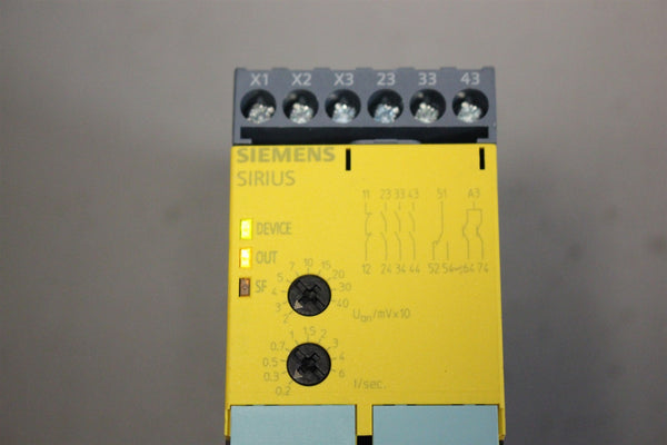 SIEMENS SIRIUS SAFETY RELAY 3TK2810-0BA01