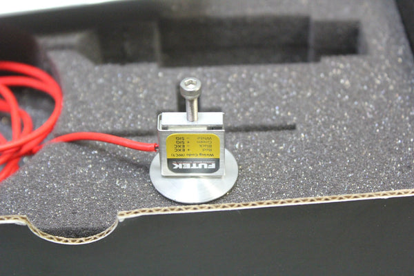 FUTEK MINIATURE S-BEAM LOAD CELL WITH CONNECTOR & BOX LSB200 10G