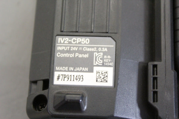 KEYENCE HMI CONTROL PANEL  IV2-CP50