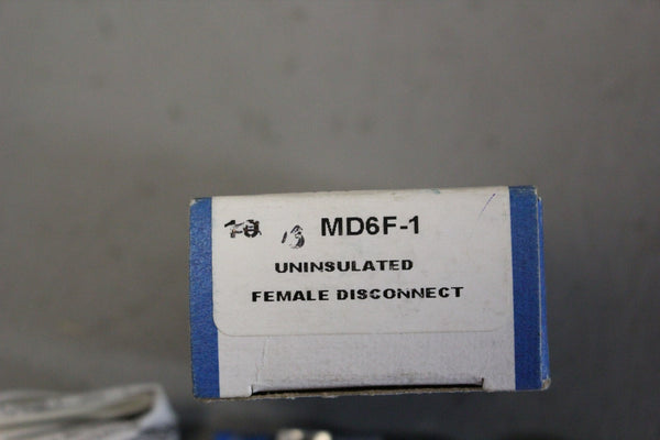 NEW THOMAS & BETTS MD6F-1 UNINSULATED FEMALE DISCONNECT PIGTAIL  LOT OF 13