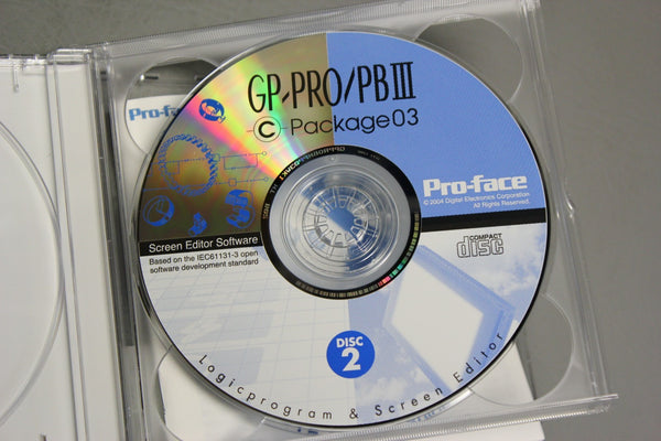 PRO-FACE GPPRO-CNT01W-P03 SCREEN EDITOR SOFTWARE
