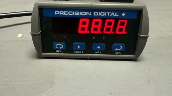 LOT OF 2 PRECISION DIGITAL JAVELIN D VOLT METERS PD644-6R5-14
