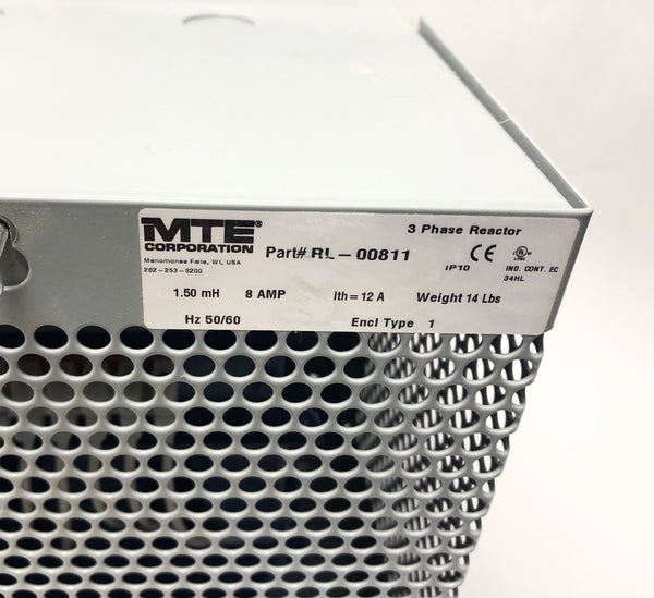 MTE 3 Phase Reactor RL-00811 Transformer