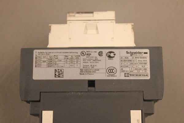 SCHNEIDER ELECTRIC CONTACTOR LCD1D32 BD