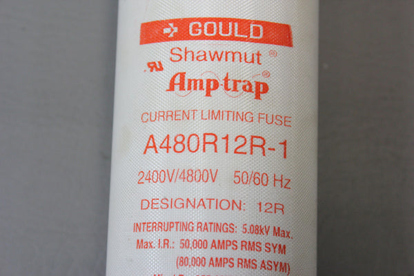 NEW ALLEN BRADLEY/SHAWMUT 5.08K AMP-TRAP FUSE A480R12R-1