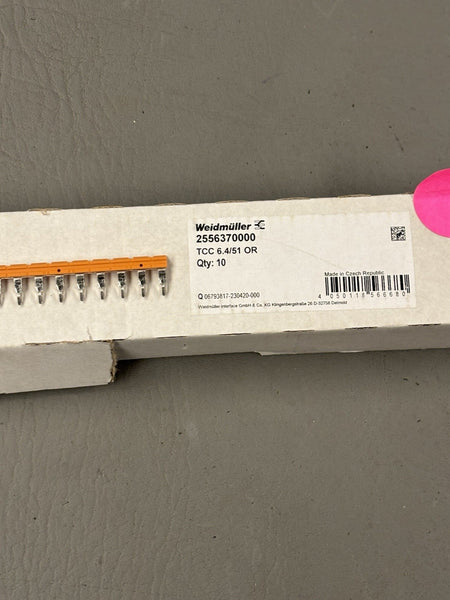 New Weidmuller Relay Cross Connector 2556370000