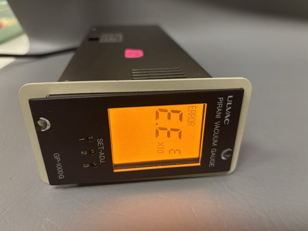 ULVAC PIRANI VACUUM GAUGE DIGITAL DISPLAY GP-1000G