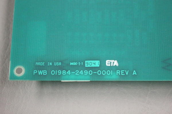 ROSEMOUNT INC EIGHT LINE COMM CONNECT  01984-2491-0001
