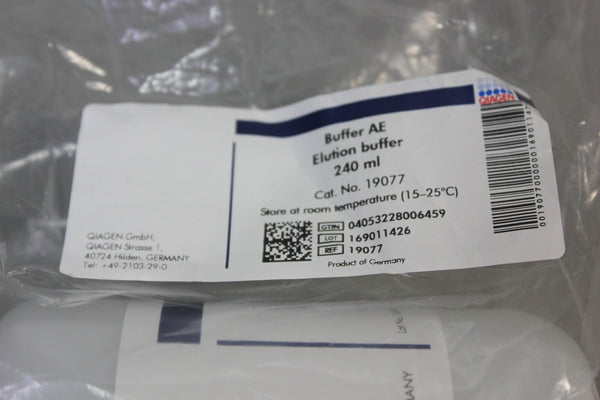 2- QIAGEN BUFFER AE ELUTION BUFFER 240ML 19077