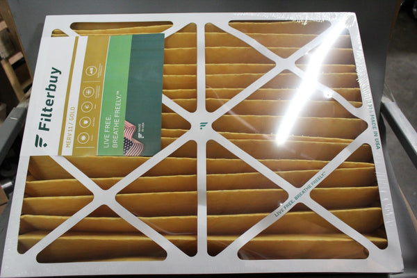 NEW FILTERBUY 20x25x4 MERV 11 /GOLD FILTER