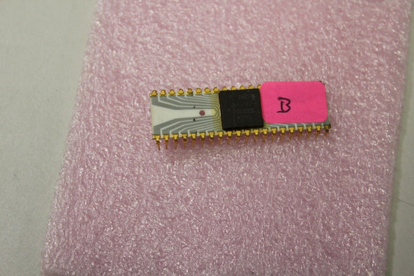 Vintage AMI Gold/Grey Trace CPU Chip Processor (B)