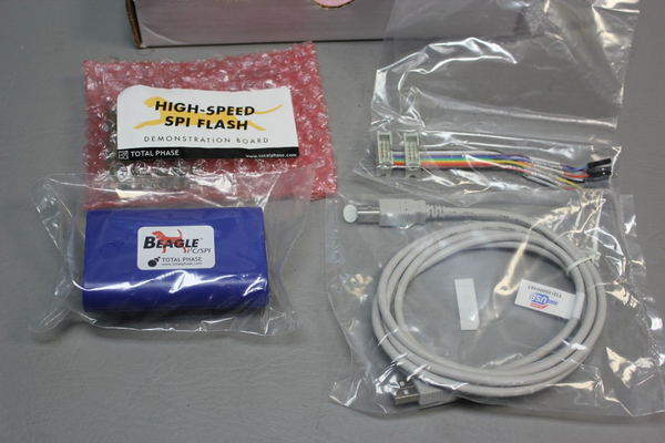 BEAGLE I2C/SPI PROTOCOL ANALYZER TOTAL PHASE HIGH SPEED SPI FLASH BOARD TP320121