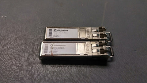 LOT OF 2 JDSU 4Gb SFP Optical Transceiver JSM-42S4AA1 64P0271