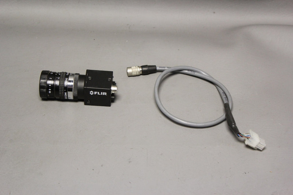 FLIR FLIR BLACKFLY PoE GigE MACHINE VISION CAMERA BFLY-PGE-03S3C-CS W/LENS & CAB
