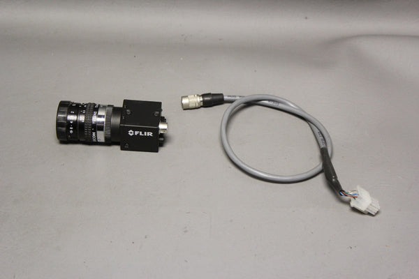 FLIR FLIR BLACKFLY PoE GigE MACHINE VISION CAMERA BFLY-PGE-03S3C-CS W/LENS & CAB