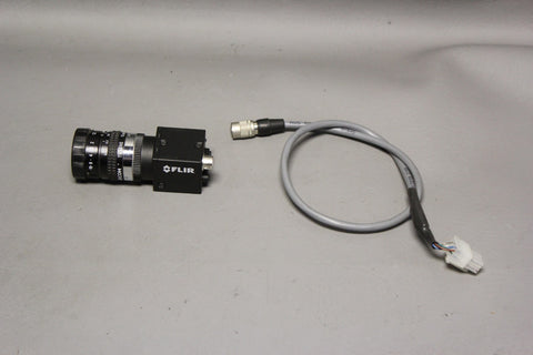 FLIR FLIR BLACKFLY PoE GigE MACHINE VISION CAMERA BFLY-PGE-03S3C-CS W/LENS & CAB
