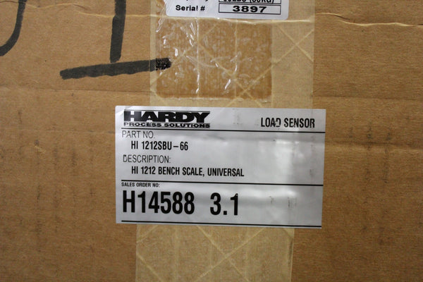 NEW HARDY HI 1212 UNIVERSAL BENCH SCALE 66LBS HI 1212SBU-66 ANY-WEIGH