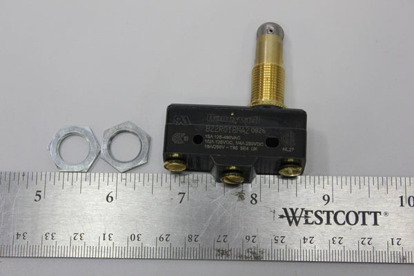 Honeywell Micro Switch Large Basic Snap Action Switch BZ2RQ18MA2