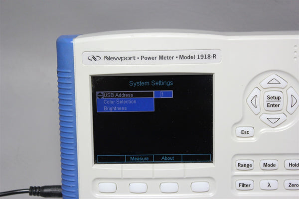 NEWPORT OPTICAL POWER METER 1918-R #2