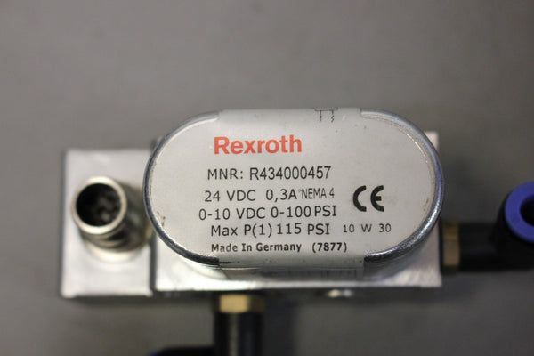 REXROTH PNEUMATIC REGULATOR R434000457