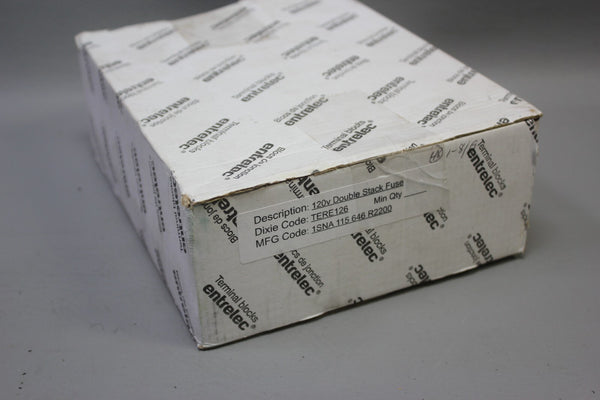 NEW 50 NEW ENTRELEC TERMINAL BLOCKS  P/N: 1SNA115646R2200 M4/8.D2.SFL