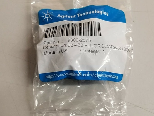 New Agilent 33-430 Fluorocarbon Bottle Cap 9300-2575