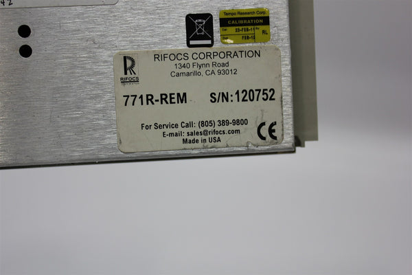Rifocs Opm for Remote Head 771r-rem