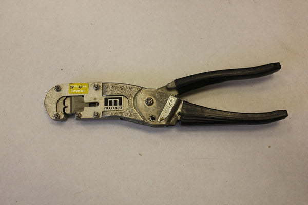 Malco 19188 Hand Crimping Tool Crimper 