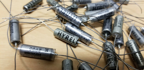 Lot of 30 Unused Sprague Hyrel PIO Capacitors .0039 600VDC Tube Amp