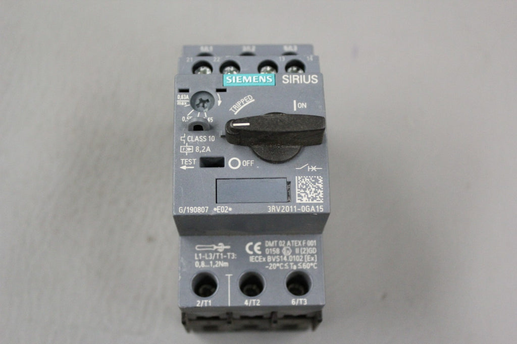 SIEMENS SIRIUS CONTACTOR MOTOR STARTER 3RV2011-0GA10