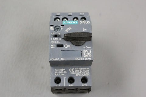 SIEMENS SIRIUS CONTACTOR MOTOR STARTER 3RV2011-0GA10